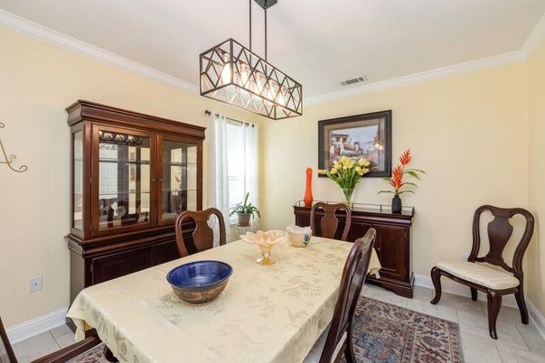 Chandelier, Dining room, Interior, Pendant Lights