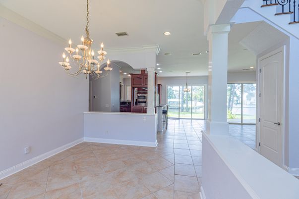 Chandelier, Interior, Recessed Lighting