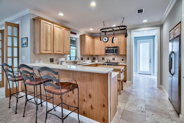 Interior, Kitchen, Recessed Lighting