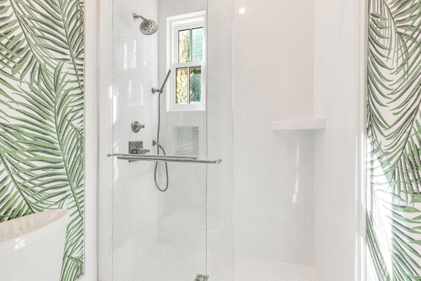 Bathroom, Glass Shower, Interior