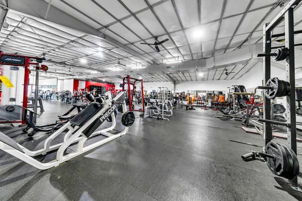 Fitness Equipment, Gym, Interior, Recessed Lighting