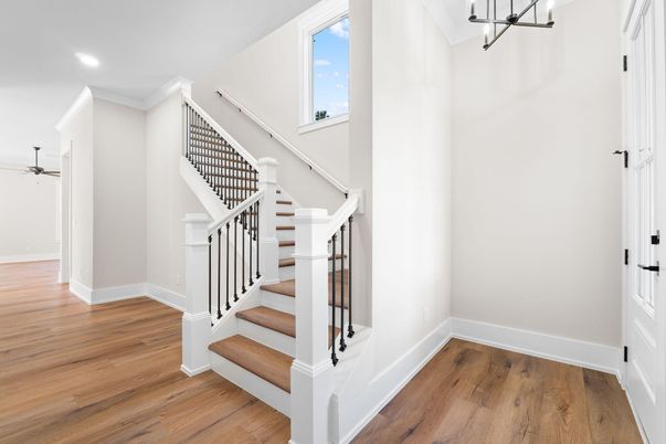Interior, Pendant Lights, Recessed Lighting, Wood Texture Flooring