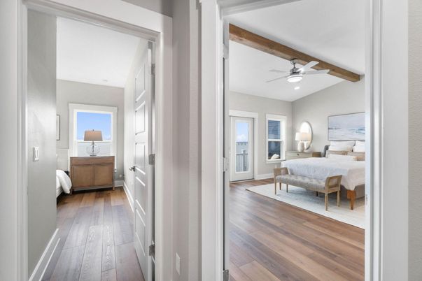 Bedroom, Interior, Wooden Beams, Wood Texture Flooring