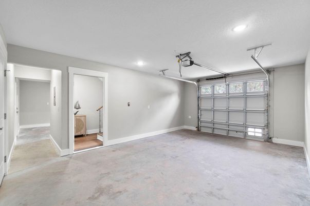 Garage, Interior, Recessed Lighting