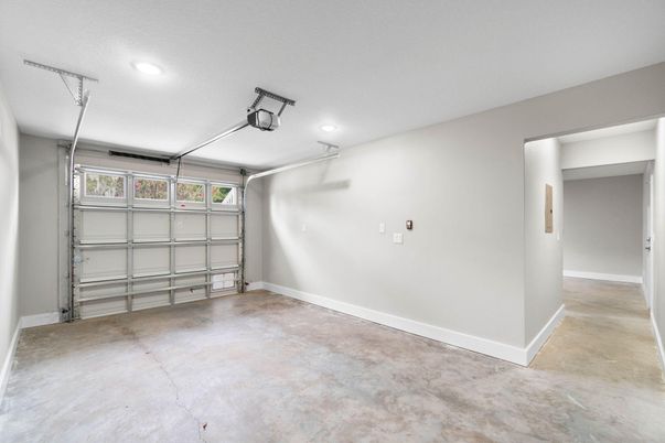 Garage, Interior, Recessed Lighting