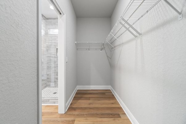 Interior, Walk-in Closets, Wood Texture Flooring