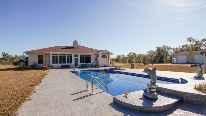 Backyard, Exterior, Pool