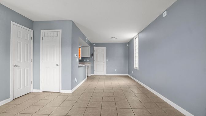 Empty room, Interior, Kitchen