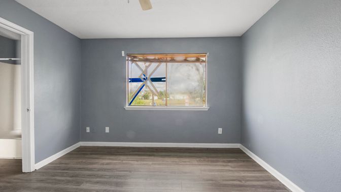 Empty room, Interior, Wood Texture Flooring