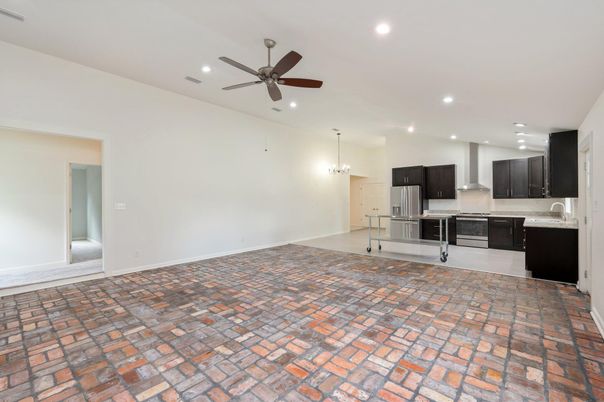 Interior, Kitchen, Pendant Lights, Recessed Lighting