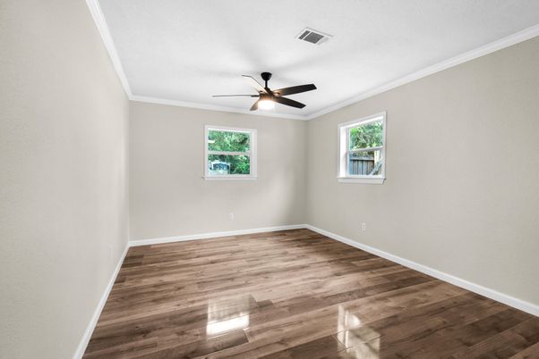 Empty room, Interior, Wood Texture Flooring