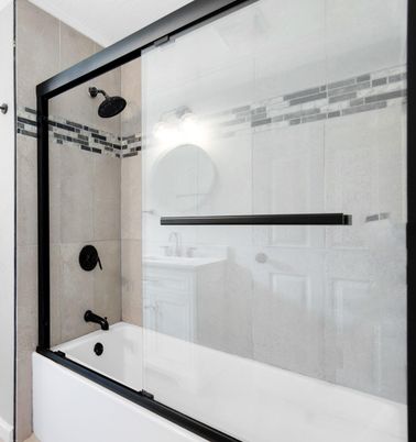 Bathroom, Glass Shower, Interior