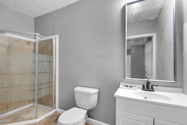 Bathroom, Glass Shower, Interior