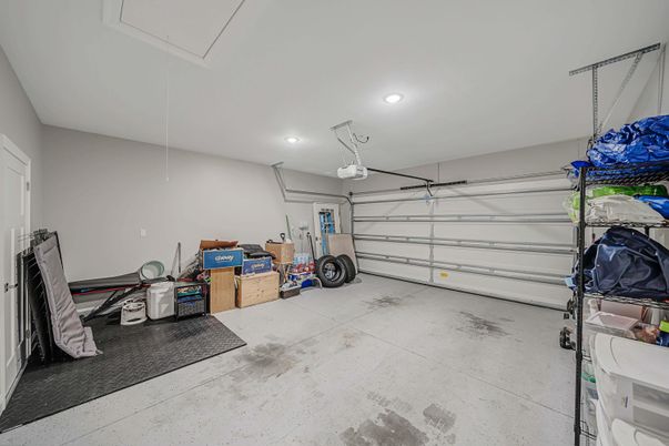 Garage, Interior, Recessed Lighting