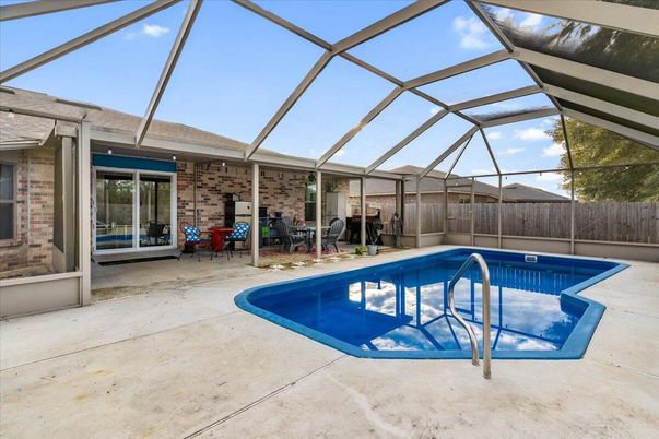 Glass Ceilings, Interior, Pool, Stone Walls, Sun Room