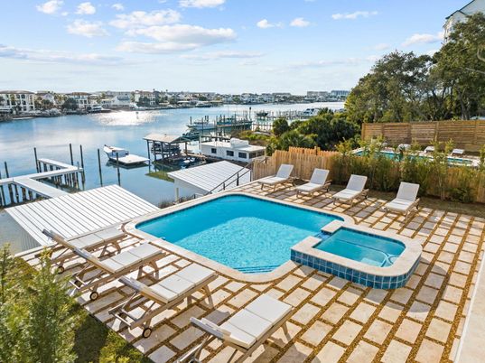 Exterior, Lake, Pool, Water
