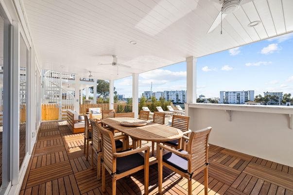 Exterior, Wood Texture Flooring