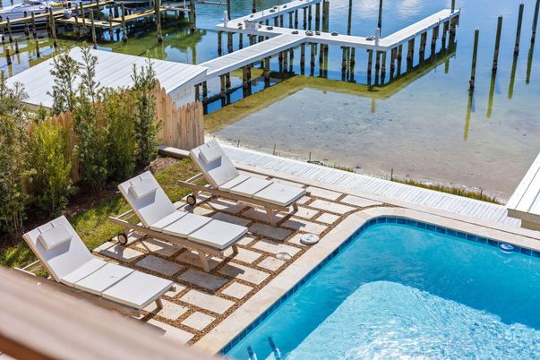 Exterior, Lake, Pool