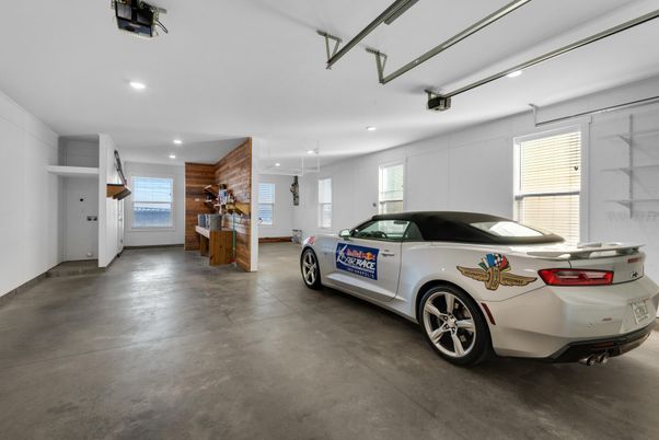Garage, Interior, Recessed Lighting