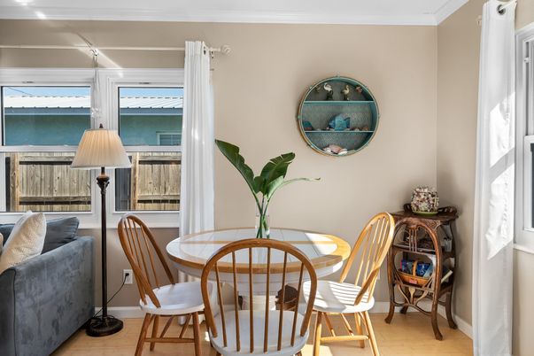 Dining room, Interior, Wood Texture Flooring