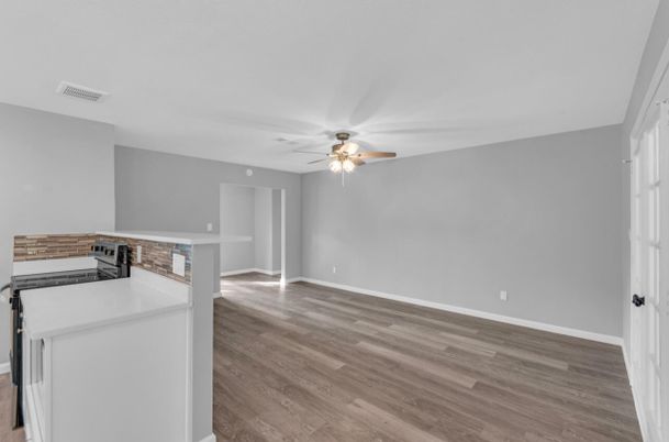 Empty room, Interior, Wood Texture Flooring