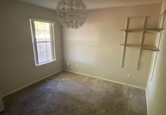 Chandelier, Empty room, Interior