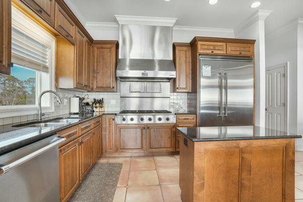 Interior, Kitchen, Recessed Lighting, Stainless Steel Appliances