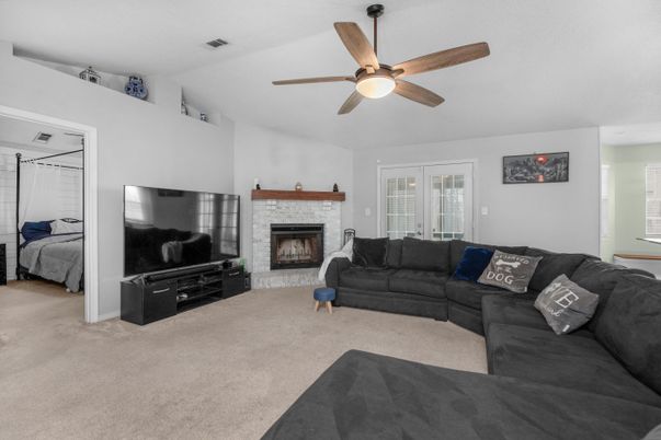 Bedroom, Fireplace, Interior, Living room