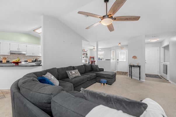 Interior, Kitchen, Living room