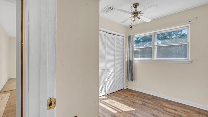 Empty room, Interior, Wood Texture Flooring