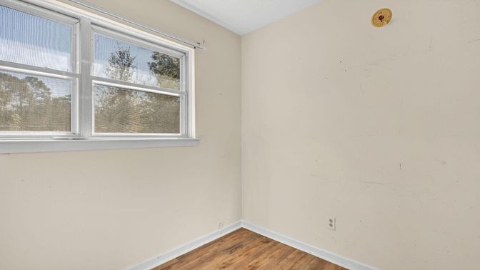 Empty room, Interior, Wood Texture Flooring