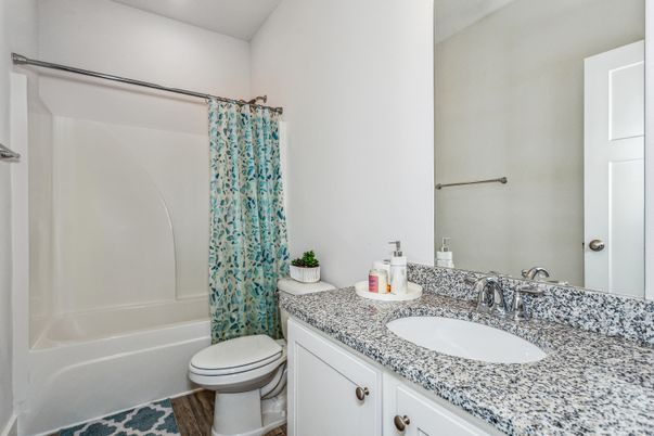 Bathroom, Interior, Recessed Lighting