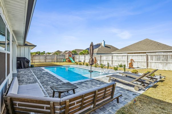 Backyard, Exterior, Playground, Pool