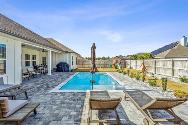 Backyard, Exterior, Playground, Pool