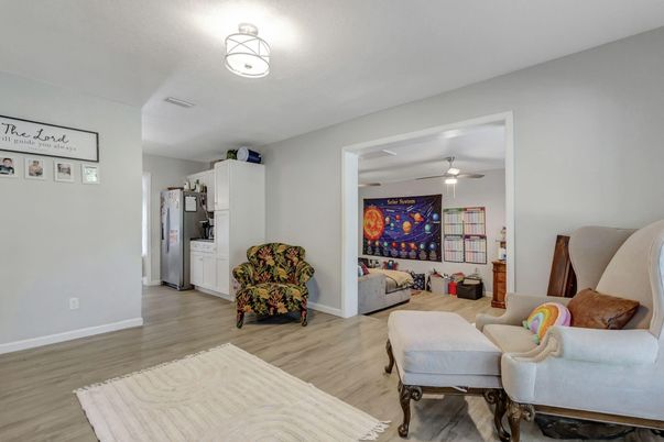 Interior, Kitchen, Living room, Wood Texture Flooring