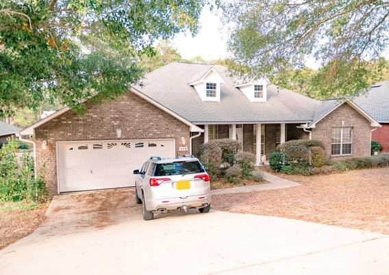 Attached, Exterior, Facade, Brick Facade, Ranch