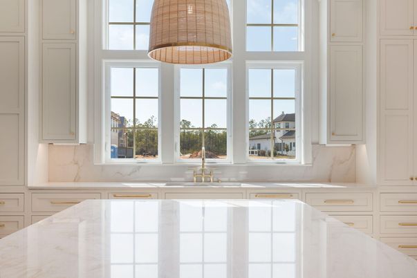 Interior, Kitchen, Marble Walls
