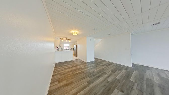 Empty room, Interior, Wood Texture Flooring