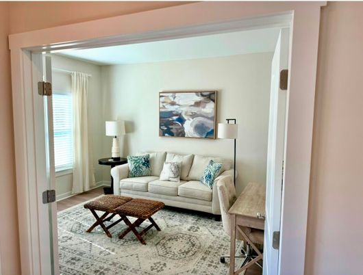 Home Office, Interior, Living room, Wood Texture Flooring
