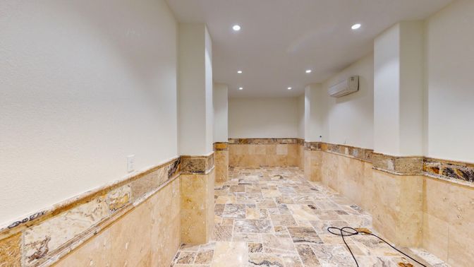 Bathroom, Interior, Recessed Lighting