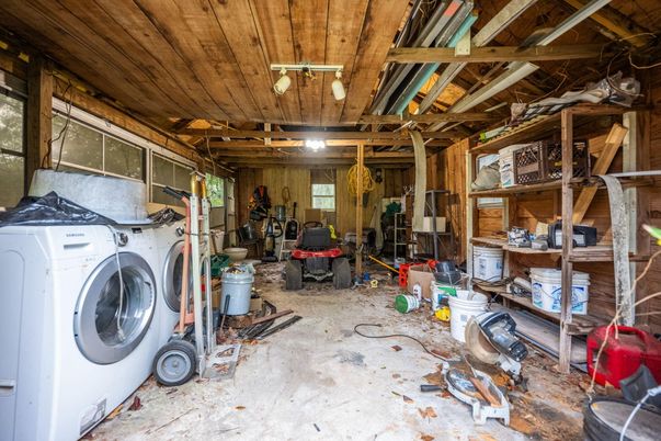 Interior, Washer, Wooden Beams, Wooden Ceilings