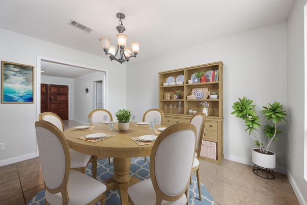 Chandelier, Dining room, Interior