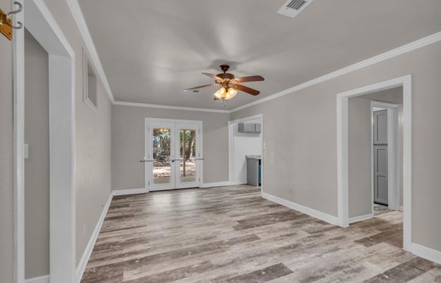 Empty room, Interior, Wood Texture Flooring