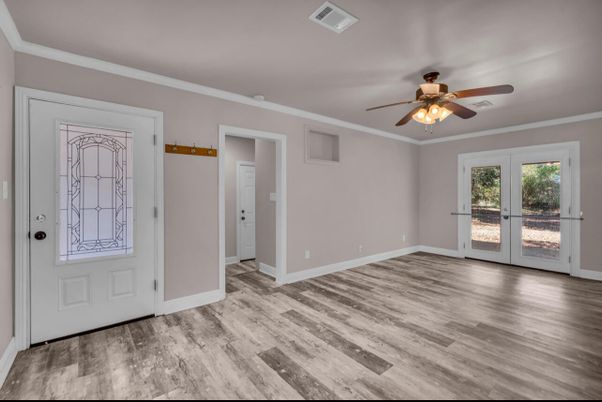 Empty room, Interior, Wood Texture Flooring