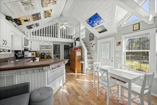 Dining room, Interior, Kitchen, Wood Texture Flooring