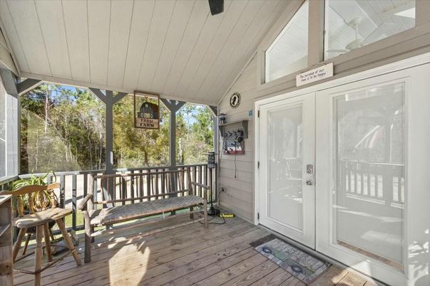 Exterior, Wood Texture Flooring