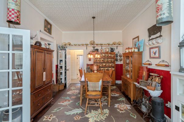 Dining room, Interior, Pendant Lights