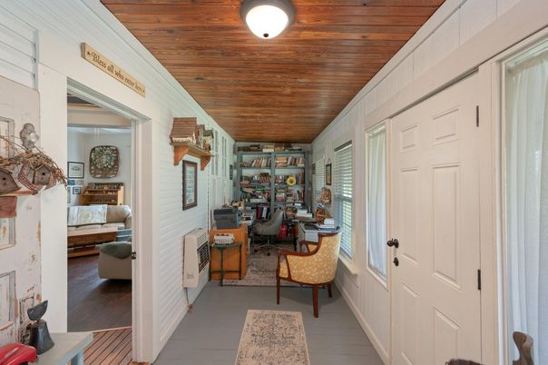 Bedroom, Home Office, Interior, Wooden Ceilings, Wood Texture Flooring