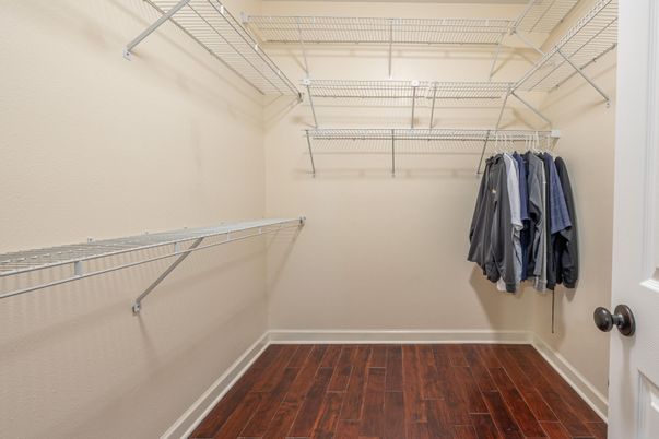 Interior, Walk-in Closets, Wood Texture Flooring