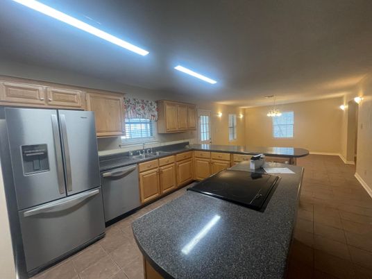 Dining room, Interior, Kitchen